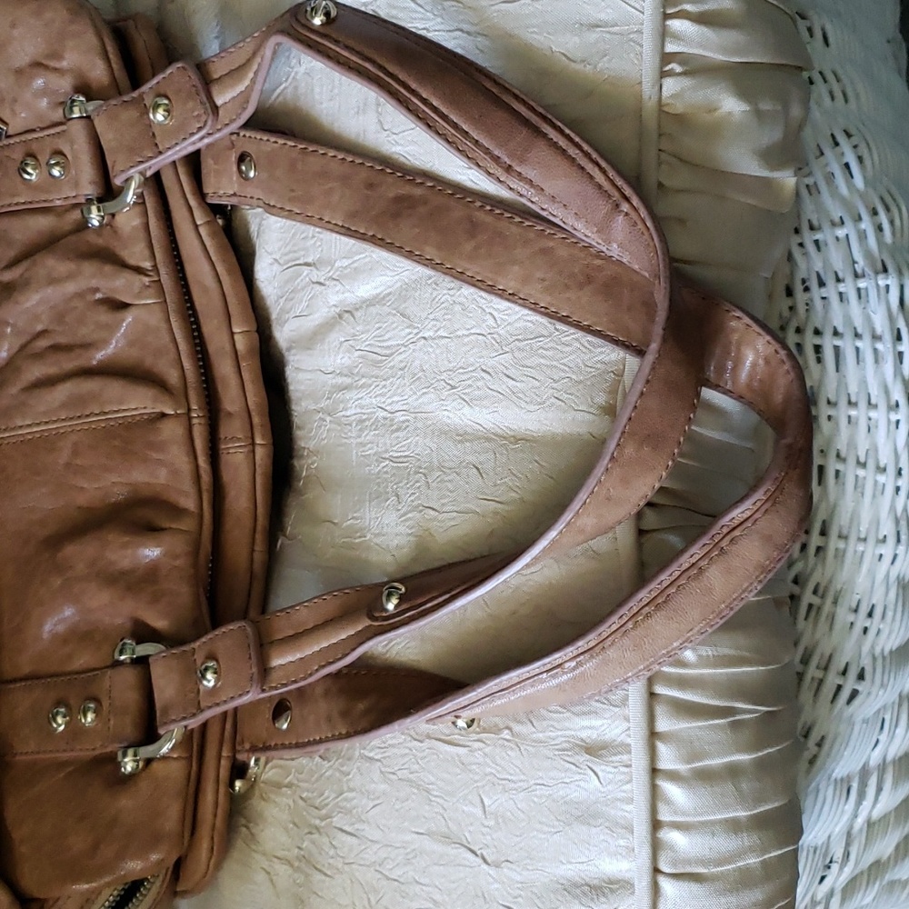 ๐ JUNIOR DRAKE TAN LEATHER PURSE - Picture 5 of 13